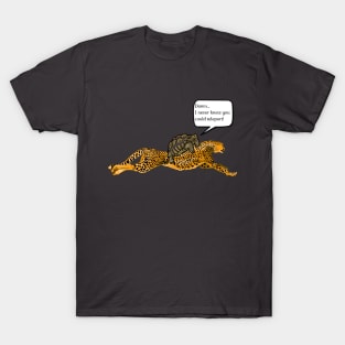 Fast & Slow: the Cheetah & the Tortoise T-Shirt